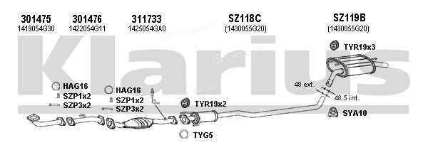 Klarius 820120U