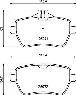 Hella Pagid 8DB 355 021-511