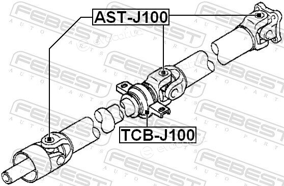 Febest TCB-J100