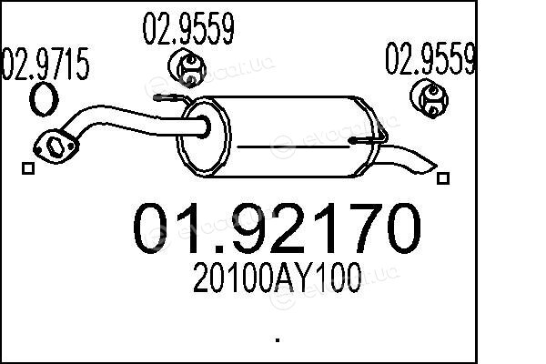 MTS 01.92170