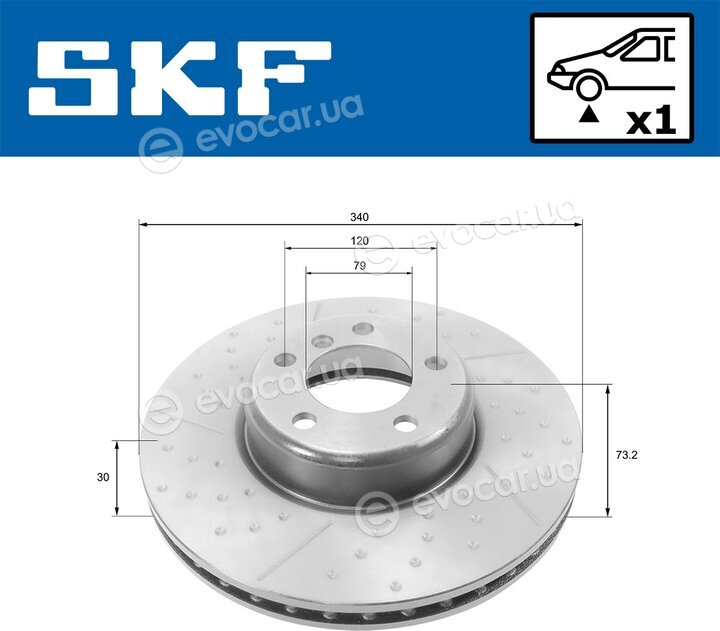 SKF VKBD 80246 V1