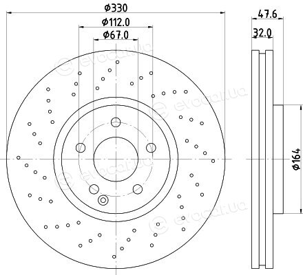 Hella Pagid 8DD 355 128-151