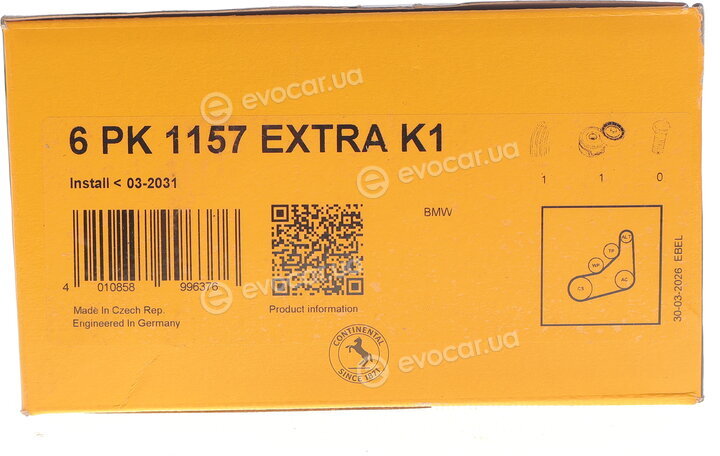 Continental 6PK1157 EXTRA K1
