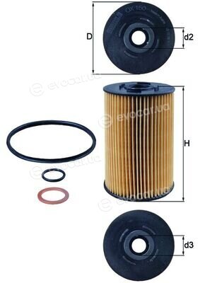 Mahle OX150D1OEKO