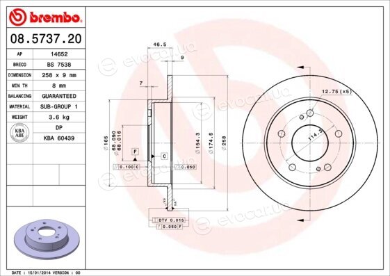 Brembo 08.5737.20