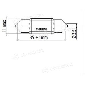 Philips 12859 2LED