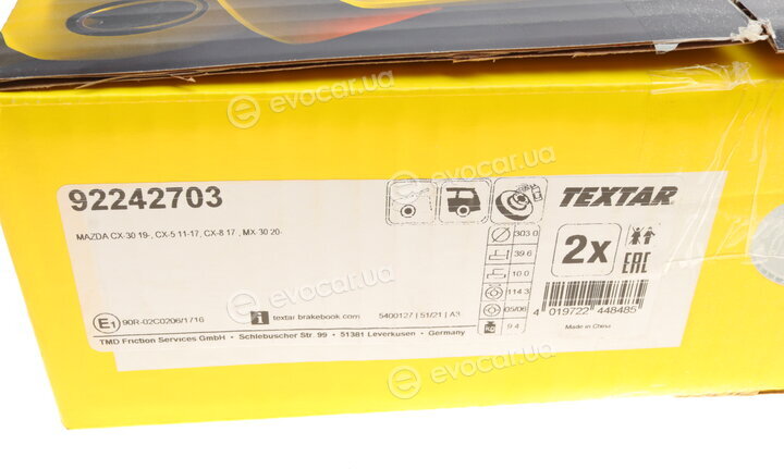 Textar 92242703