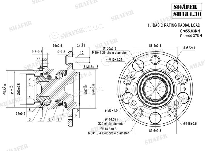 Shafer SH184.30