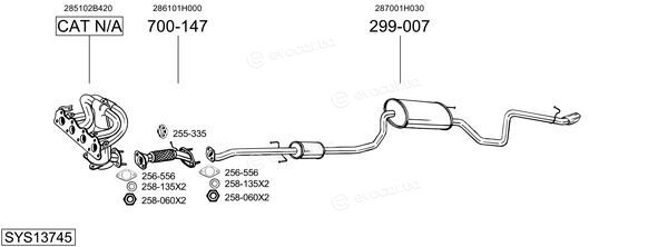 Bosal SYS13745