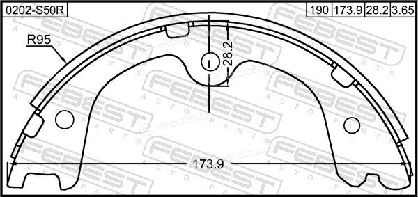 Febest 0202-S50R