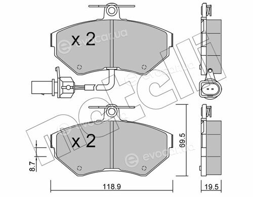 Metelli 22-0215-2