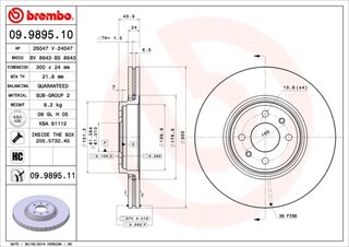 Brembo 09.9895.11