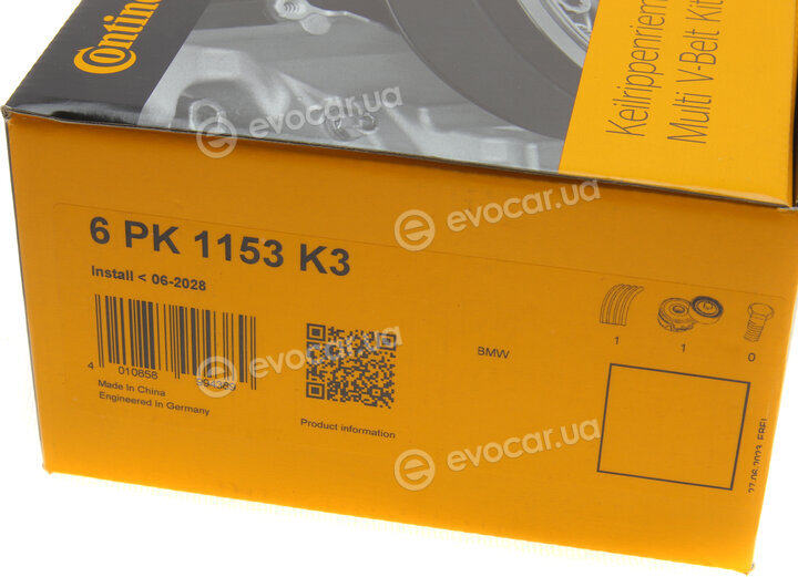 Continental 6PK1153K3