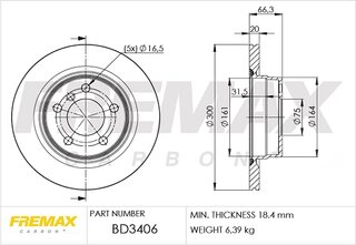 Fremax BD-3406