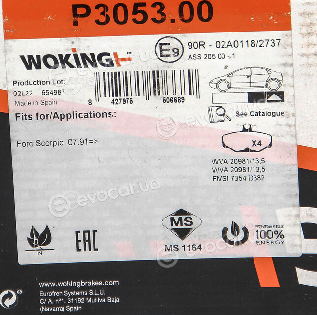 Woking P3053.00