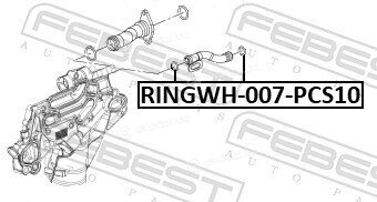 Febest RINGWH-007-PCS10