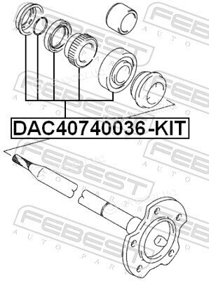 Febest DAC40740036-KIT