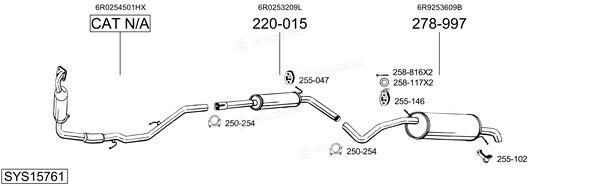 Bosal SYS15761