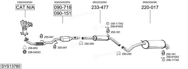 Bosal SYS13780