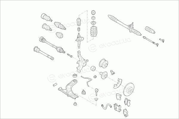 Lemforder VW-GOLF-FL032