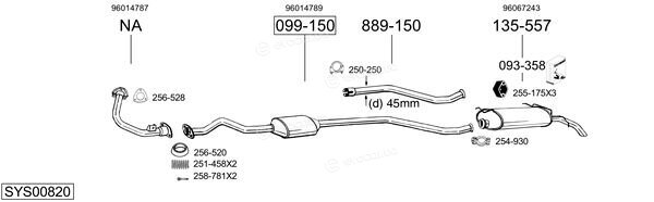 Bosal SYS00820