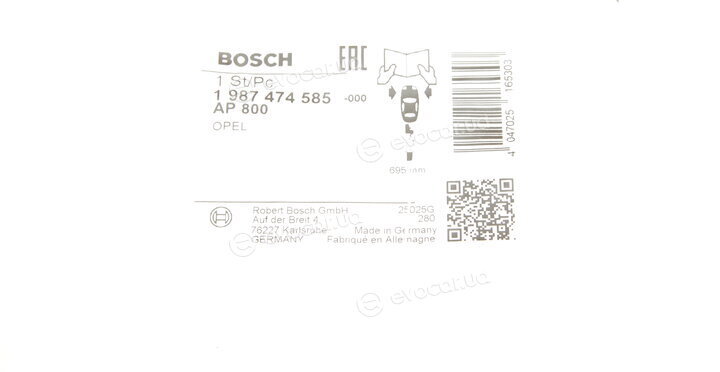 Bosch 1 987 474 585
