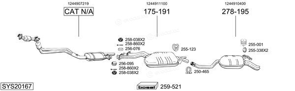 Bosal SYS20167