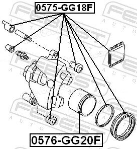 Febest 0576-GG20F