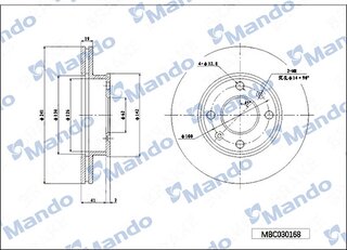 Mando MBC030168