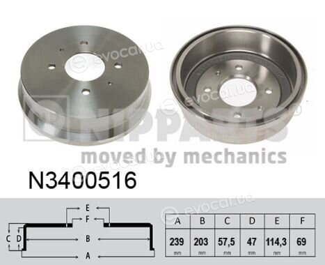 Nipparts N3400516