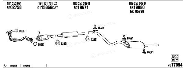 Walker / Fonos VW36082A