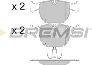 Bremsi BP2774