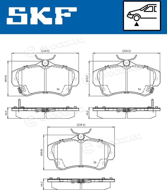SKF VKBP 80605 A