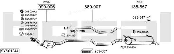 Bosal SYS01244