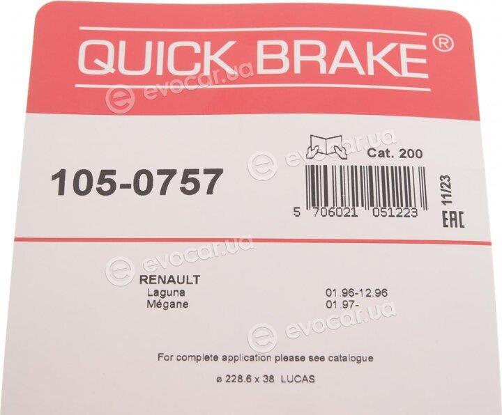 Kawe / Quick Brake 105-0757