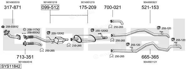 Bosal SYS11842