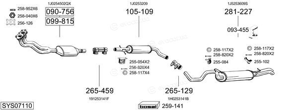 Bosal SYS07110