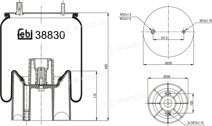 Febi 38830