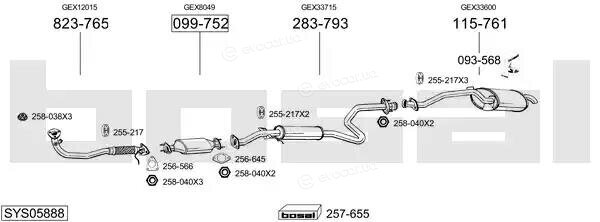 Bosal SYS05888