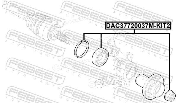 Febest DAC37720037M-KIT2