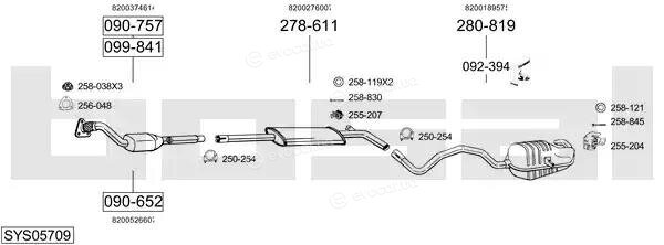 Bosal SYS05709