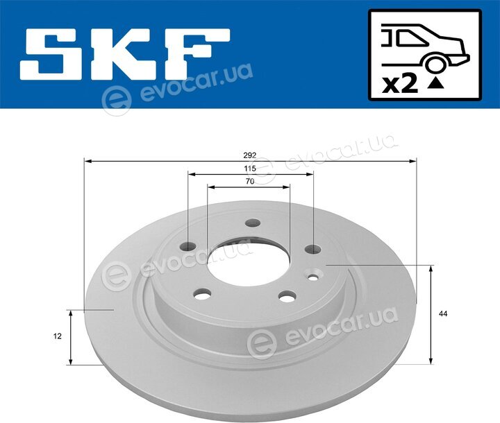 SKF VKBD 90229 S2