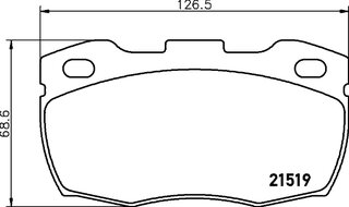 Hella Pagid 8DB 355 005-861