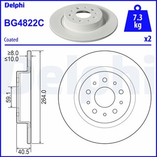 Delphi BG4822C