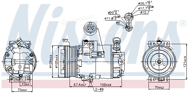 Nissens 89222