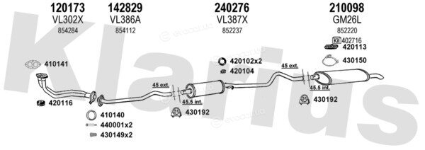 Klarius 390241E