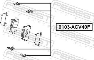 Febest 0103-ACV40F