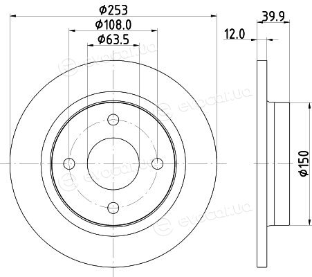 Hella Pagid 8DD 355 126-611