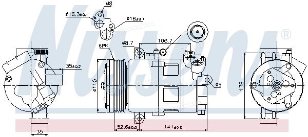 Nissens 89307