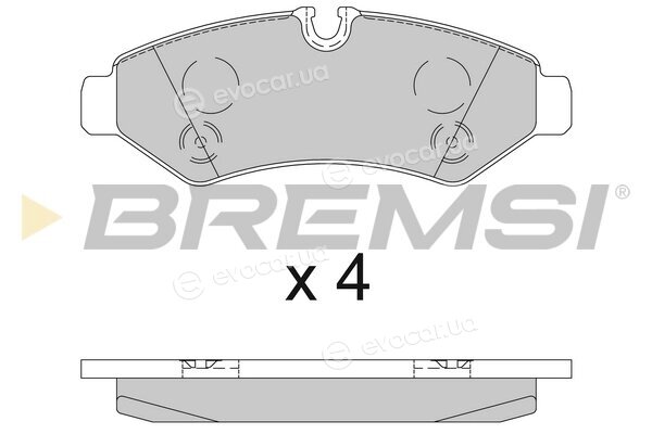 Bremsi BP3848
